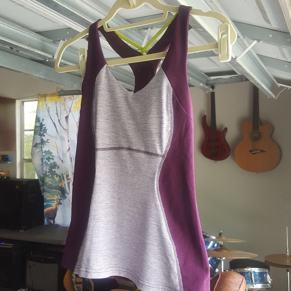 LUCY EXERCISE TOP WITH BUILT IN BRA